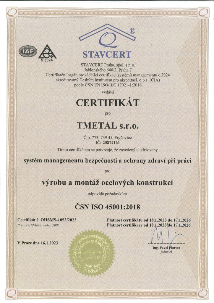 ISO 45001 CZ